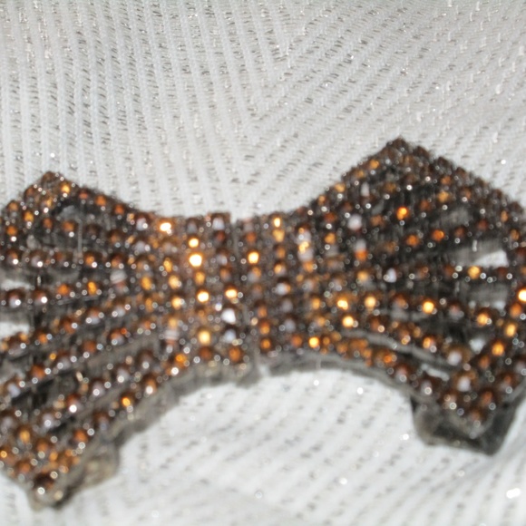 vtg DELIZZA & ESTER JULIANNA RHINESTONE DRESS CLIP - Picture 5 of 8